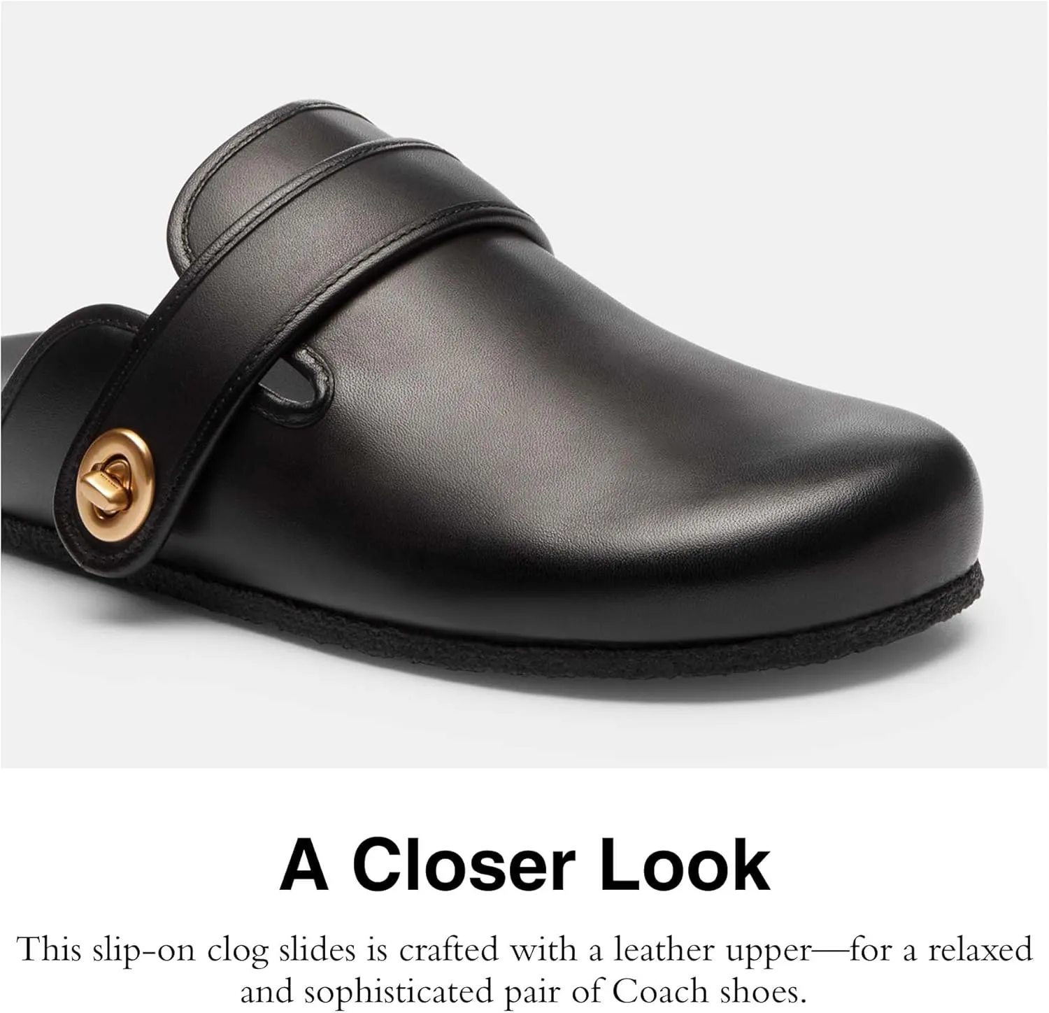 Coach Women's Blake Leather Clog