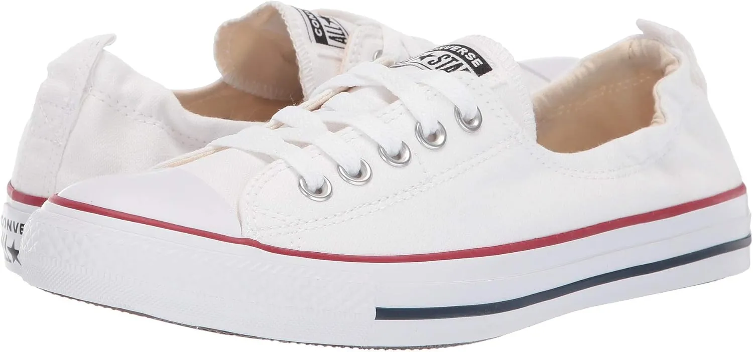 Converse Women Shoreline Slip on Sneaker Optical White, 9.5