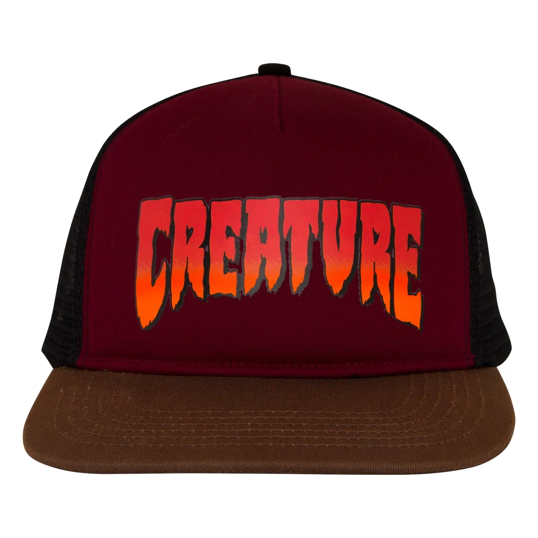 Creature Logo High Profile Mesh Trucker Hat