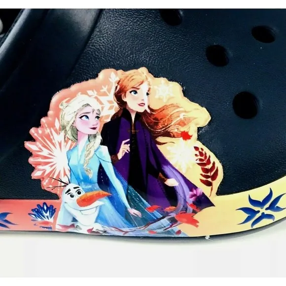 Crocs Kids Fun Lab Lights Disney Frozen 2 Band Clog size  J3