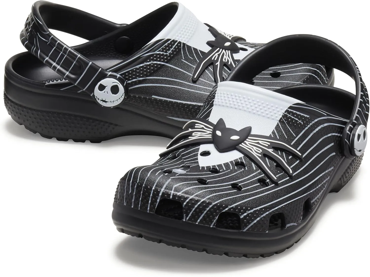 Crocs Unisex-Child Jack Skellington Nightmare Before Christmas Classic Clogs