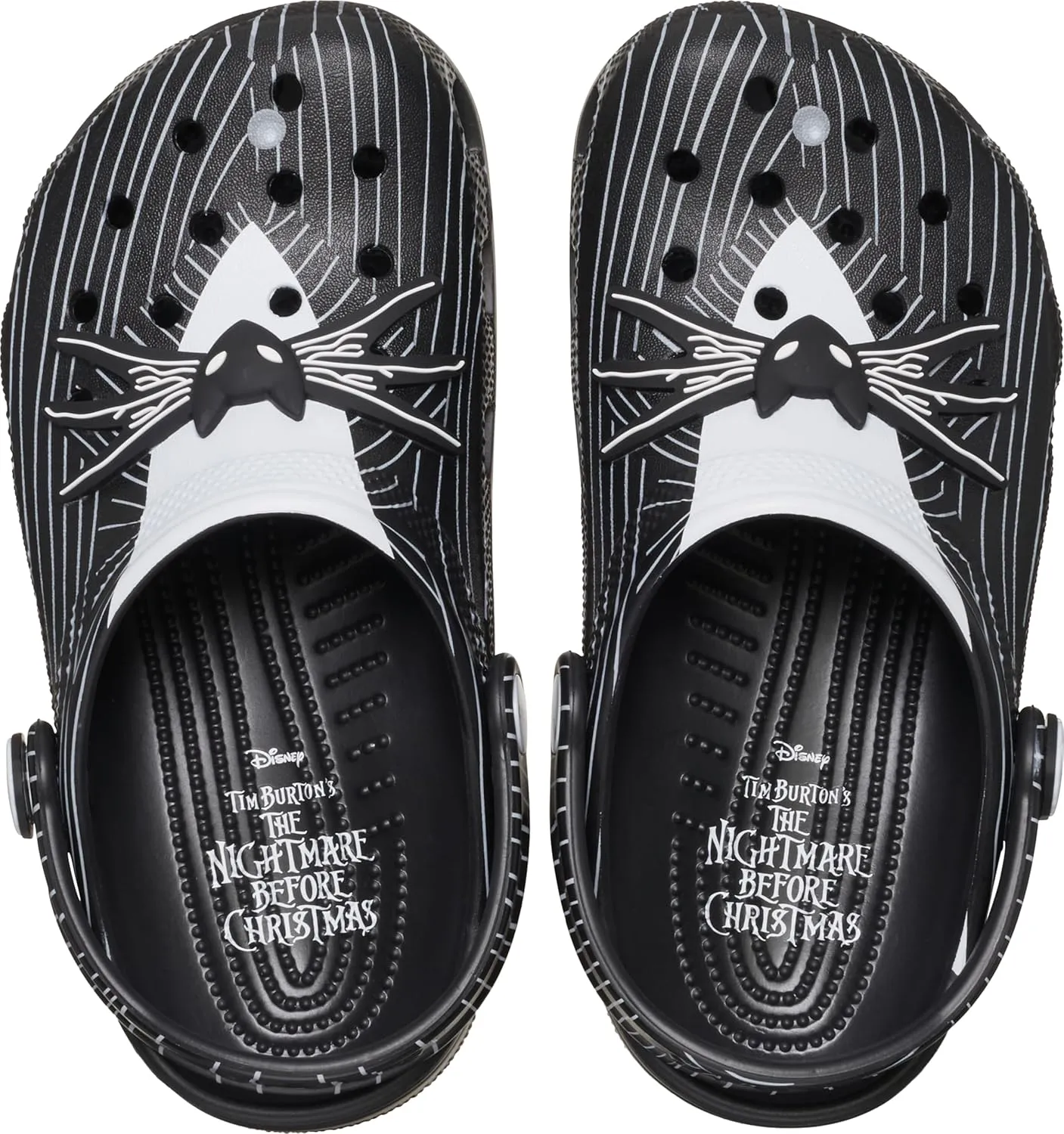 Crocs Unisex-Child Jack Skellington Nightmare Before Christmas Classic Clogs