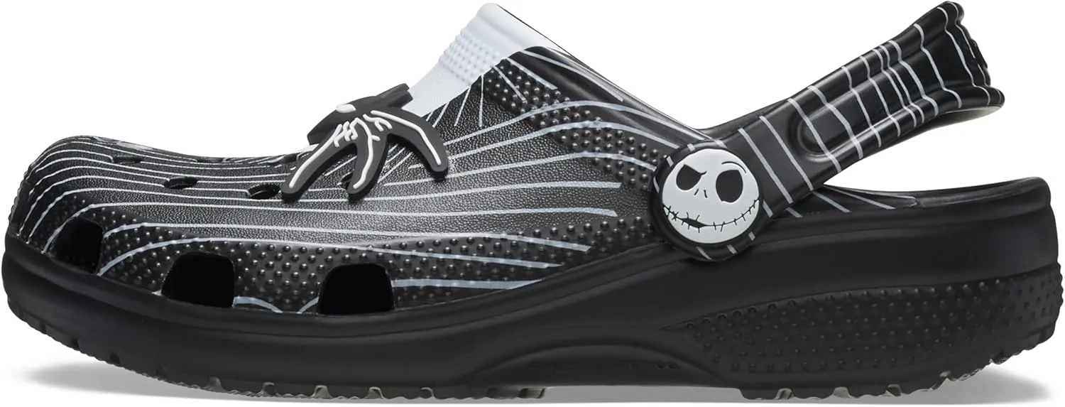 Crocs Unisex-Child Jack Skellington Nightmare Before Christmas Classic Clogs