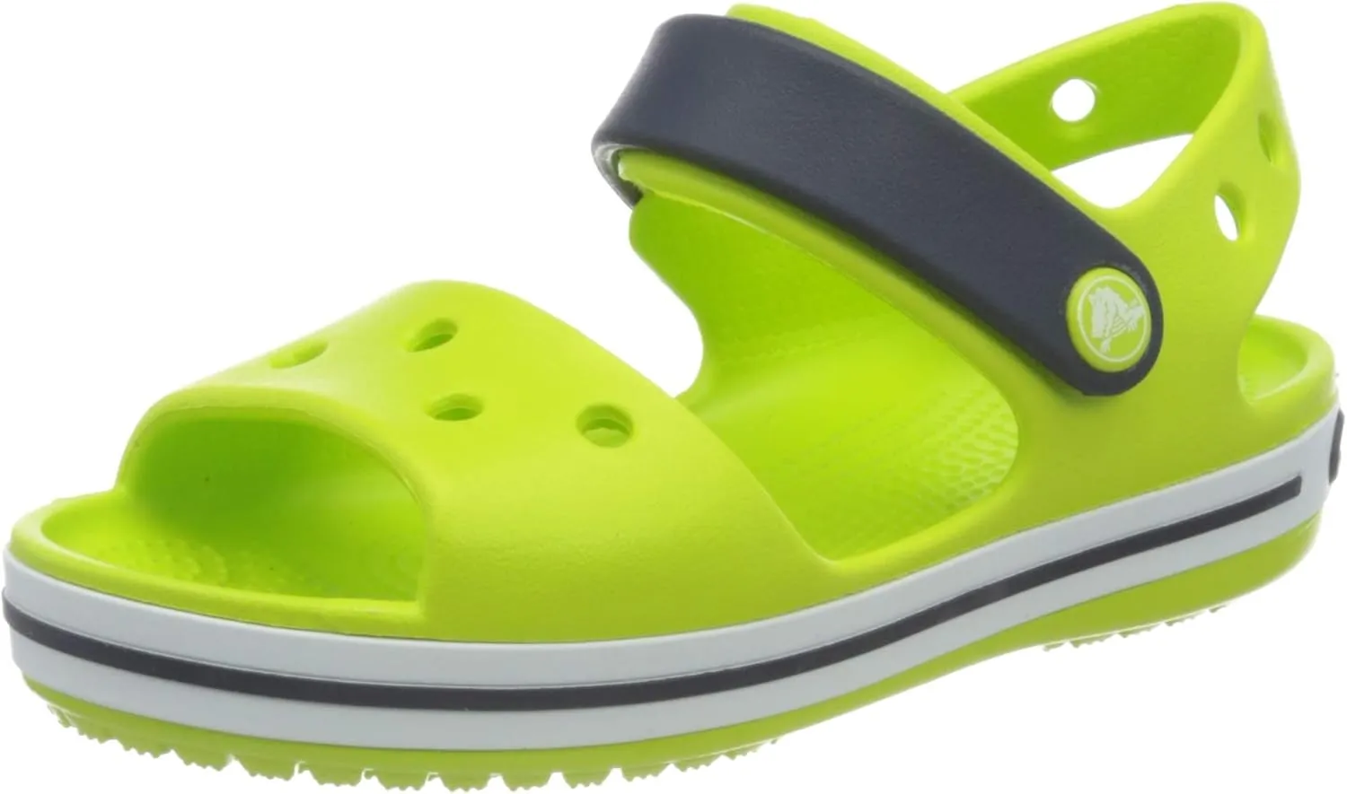 Crocs Unisex Crocband Clog, Black, 7 US Men / 9 US Women
