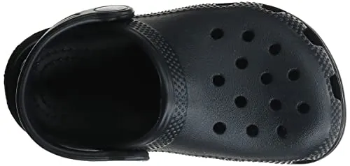Crocs Unisex Men's and Women's Classic Clog, Black, 4 US