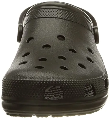 Crocs Unisex Men's and Women's Classic Clog, Black, 4 US