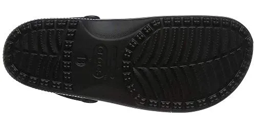 Crocs Unisex Men's and Women's Classic Clog, Black, 4 US