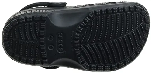 Crocs Unisex Men's and Women's Classic Clog, Black, 4 US