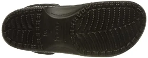 Crocs Unisex Men's and Women's Classic Clog, Black, 4 US