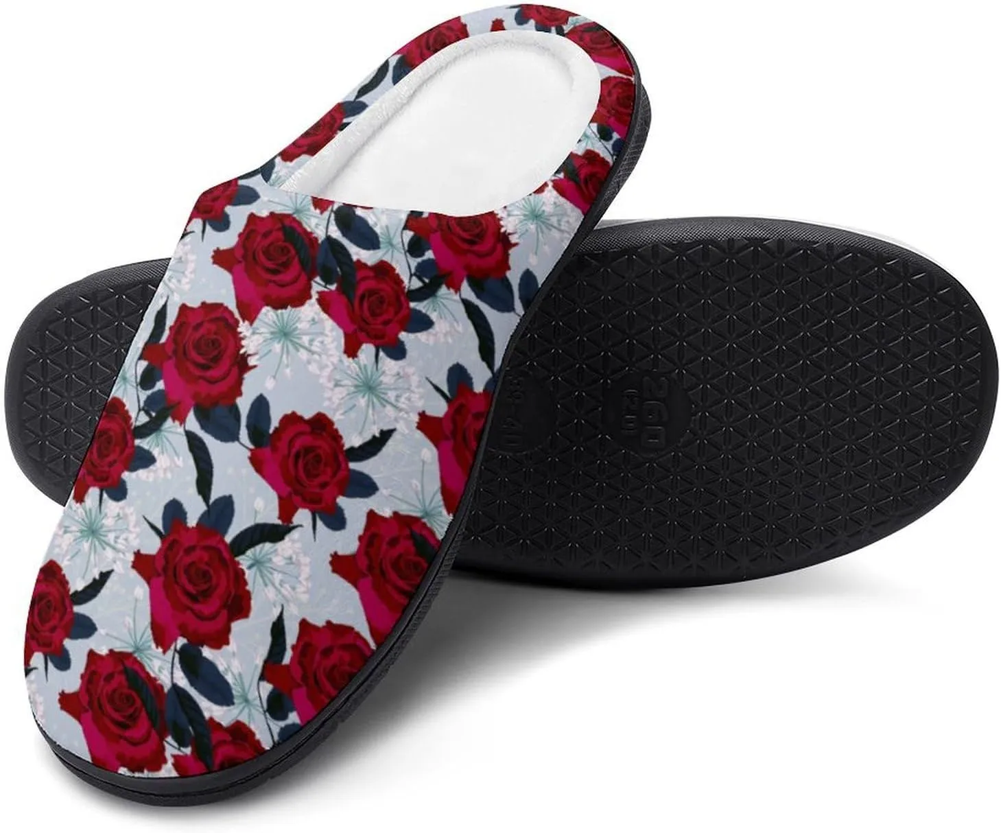 Cute Retro Halloween Pumpkin House Slippers For Woman Ladies Memory Foam Bedroom Slippers Indoor Outdoor Slip-On Shoes