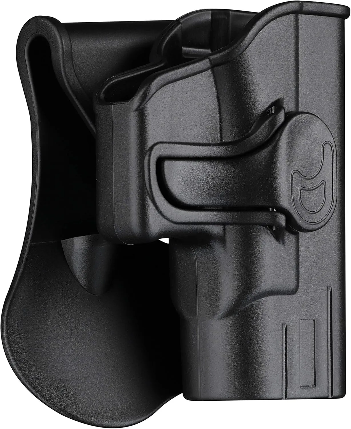 CYTAC OWB Holster for Glock 43 43X - Index Finger Released | Adjustable Cant | Autolock | Outside Waistband Carry | Lightweight -Right Handed