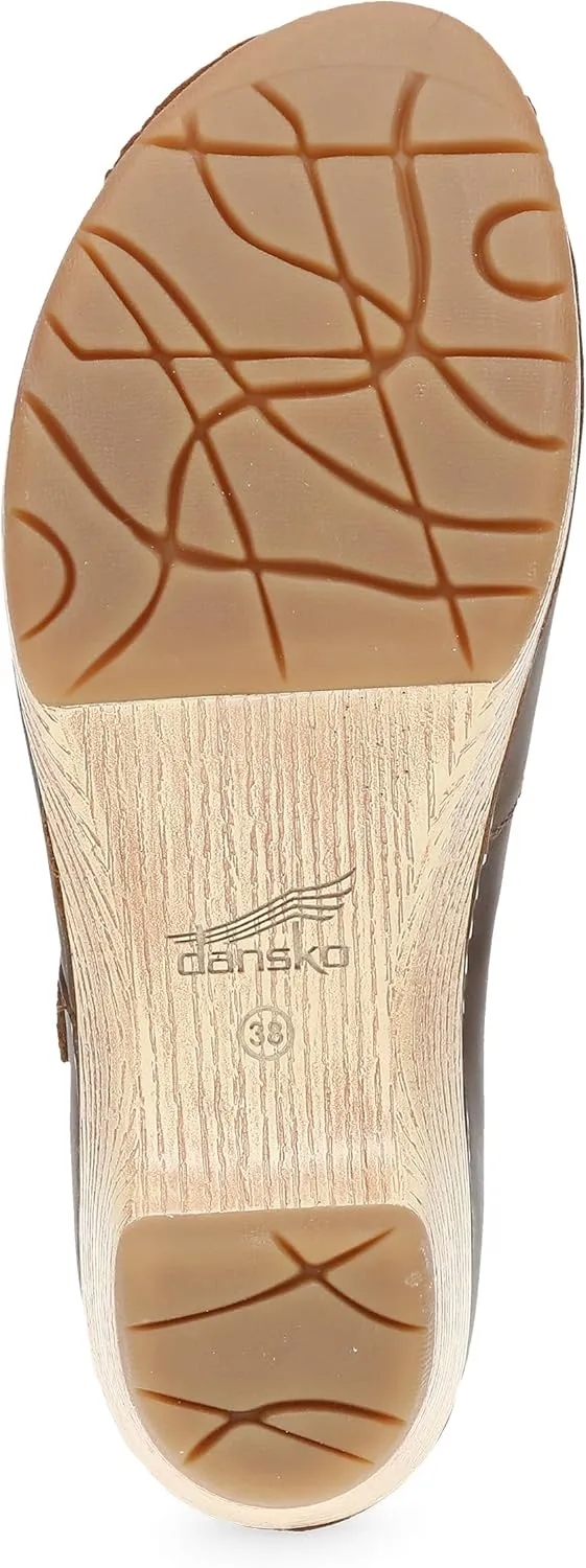 Dansko Lilah Mary Jane Clog for Women - Linings from Recycled Materials and Leather for Breathability- Lightweight Rubber Outsole for Long-Lasting Wear