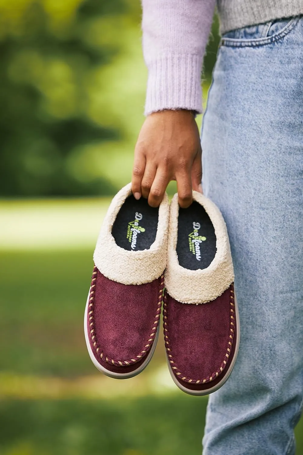 Dearfoams Women's Maple All Day Comfort Water Resistant Clog