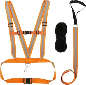Deer Drag and Harness, Deer Dragging Rope with Reflective Strips, Deer Drag Harness Deer Drag Rope, Deer Drag Harness Hunting Gear, Deer Hunting Gear Hunting Accessories for Deer Hunters