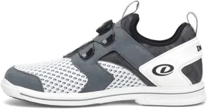 Dexter Mens Pro BOA White/Grey Wide Width Bowling Shoes 9