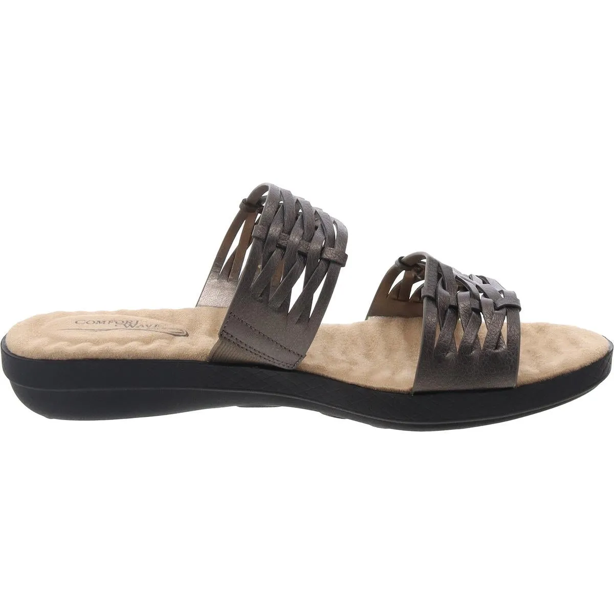 Easy Street Womens Lightweight Slide Sandals