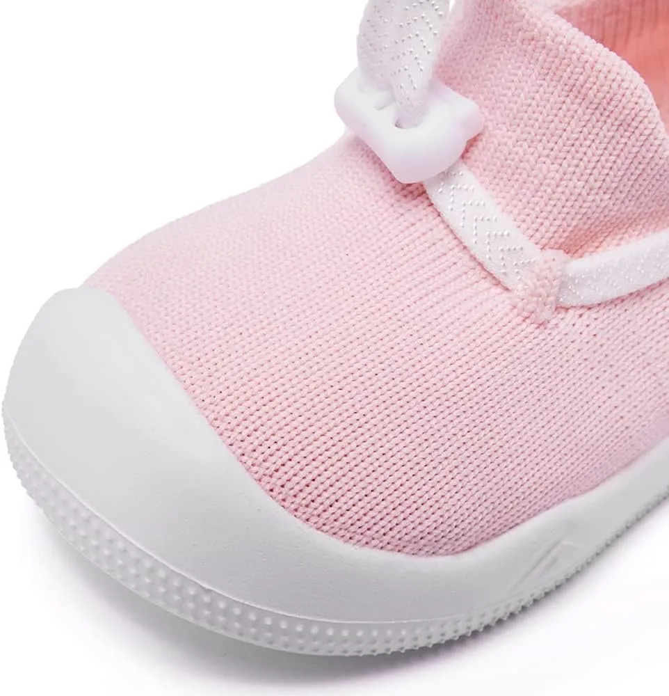 Engtoy Baby Shoes Baby Walking Shoes Baby Boys girls Shoes Infant Non-Slip Breathable Lightweight Slip On Sneakers