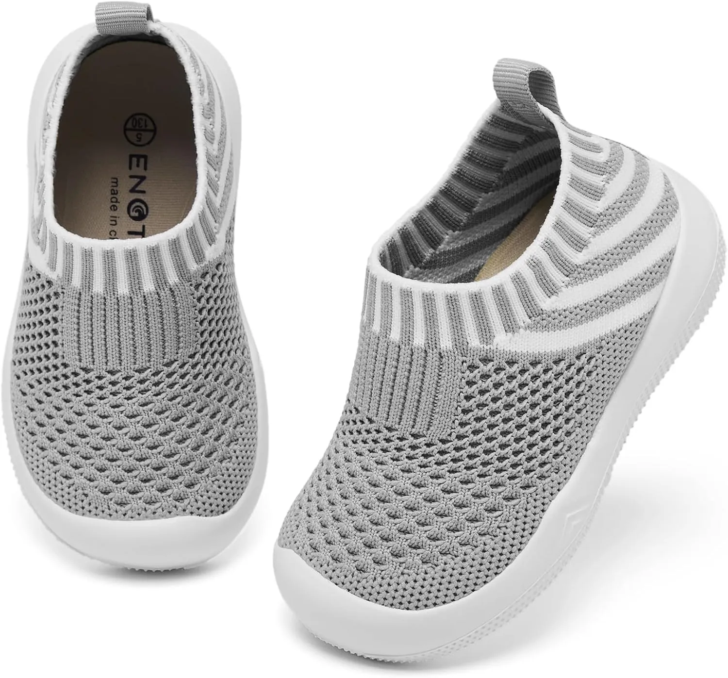 Engtoy Baby Shoes Boys Girls Walking Shoes Infant Lightweight Breathable Mesh Shoes Baby Sock Shoes Non-Slip Shoes with Soft Rubber Sole Sneaker