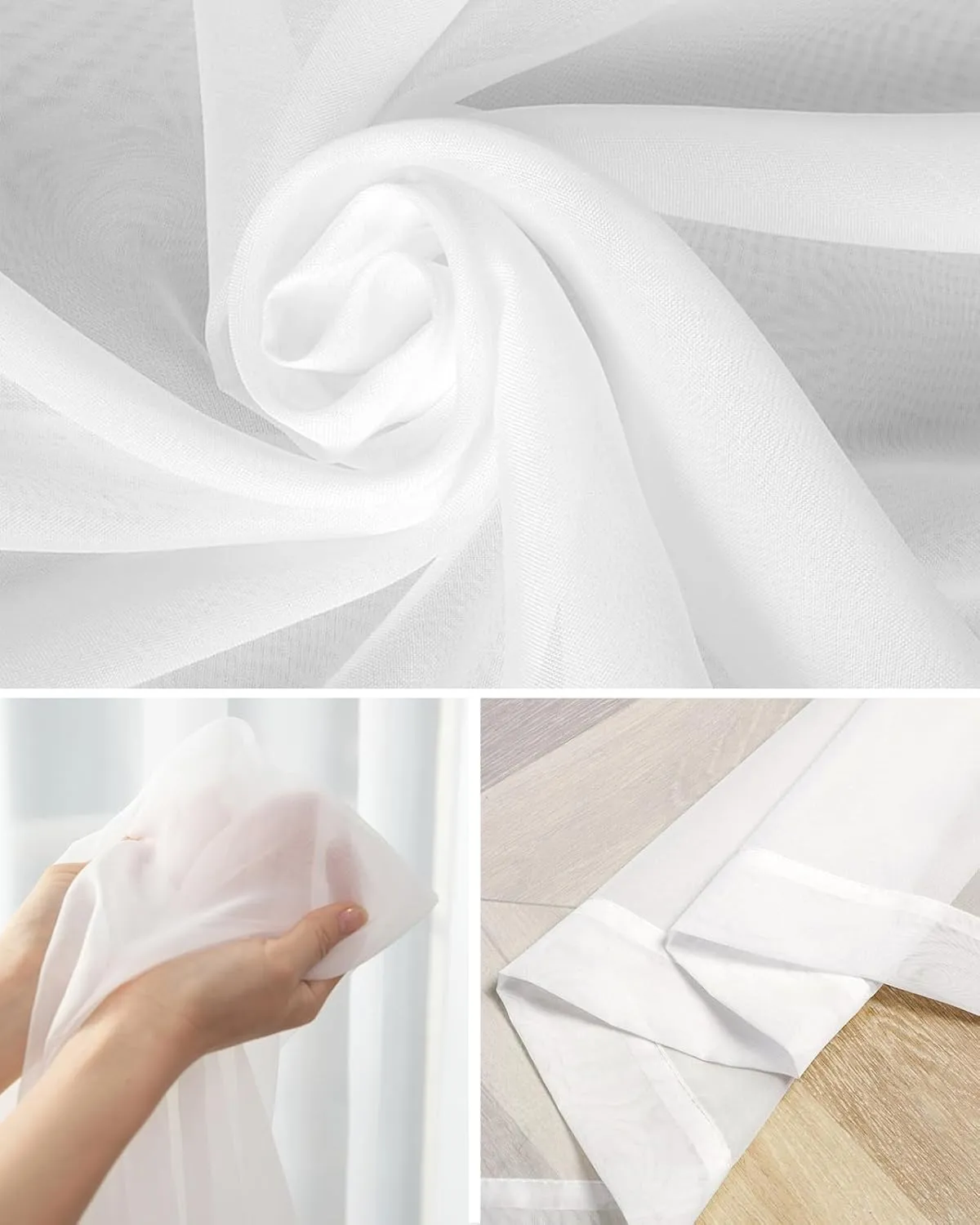 Father's Day Sheer Curtains 72 Inches Length, Hat Beard Bow Tie Linen Texture Short Rod Pocket Light Filter Sheer Panels Privacy Semi Window Treatment Drapes for Bedroom 2pcs, Each 52" W x 72" L