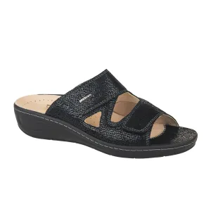 Fidelio Linz Slide Sandal (Women) - Black Float