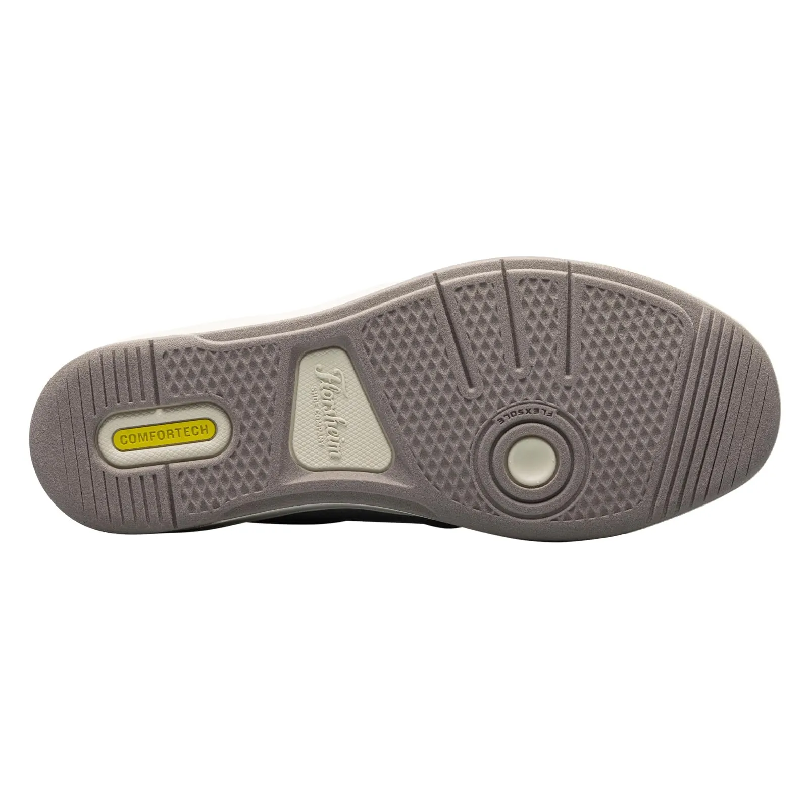 Florsheim Men's, Crossover Lace Slip-On Sneaker 11.5 Light Gray Canvas