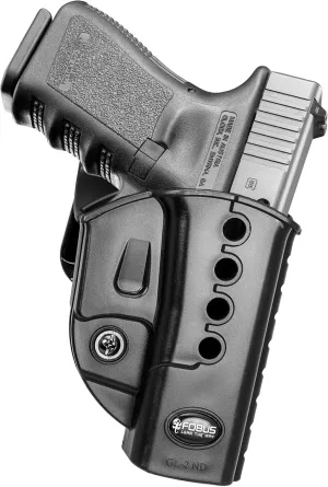 Fobus GL2E2 Evolution Holster for Glock 17, 19, 19x, 22, 23, 31, 32, 34, 35