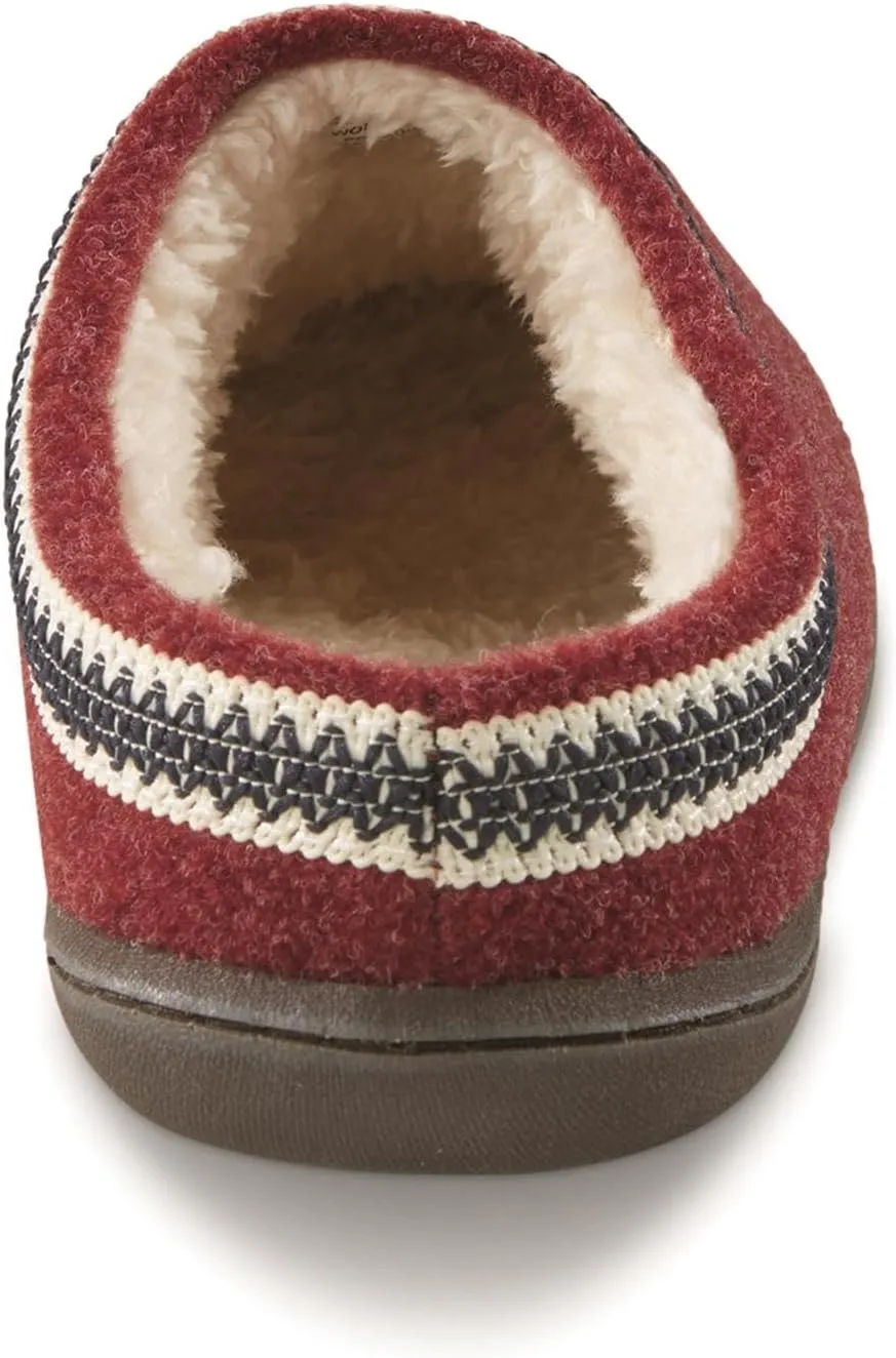 Guide Gear Women’s Wool Clog House Slippers, Indoor and Outdoor, Ladies Bedroom Slippers