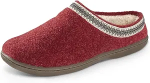 Guide Gear Women’s Wool Clog House Slippers, Indoor and Outdoor, Ladies Bedroom Slippers