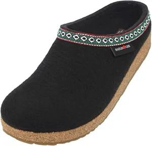 Haflinger GZ Clog - Black, 44