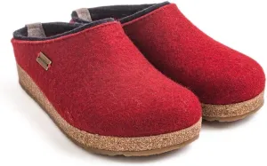 HAFLINGER Kris Felt Clog Wool Slipper Unisex