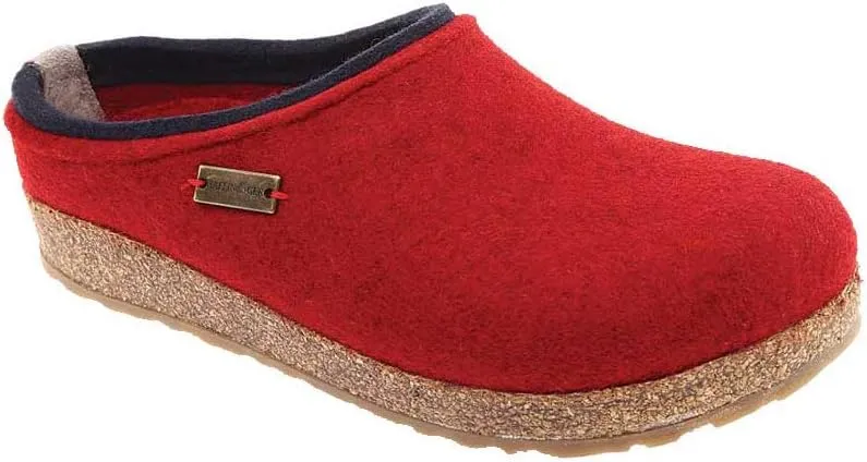 HAFLINGER Kris Felt Clog Wool Slipper Unisex
