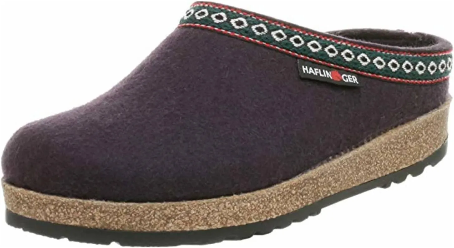 HAFLINGER Women's Eggplant GZ Classic 36 (US Women's Size 5) B(M) US