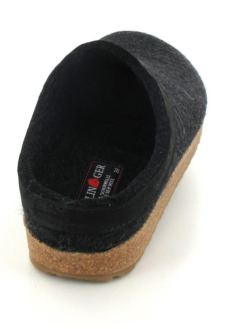 Haflinger Women's GZL44 Charcoal Wool