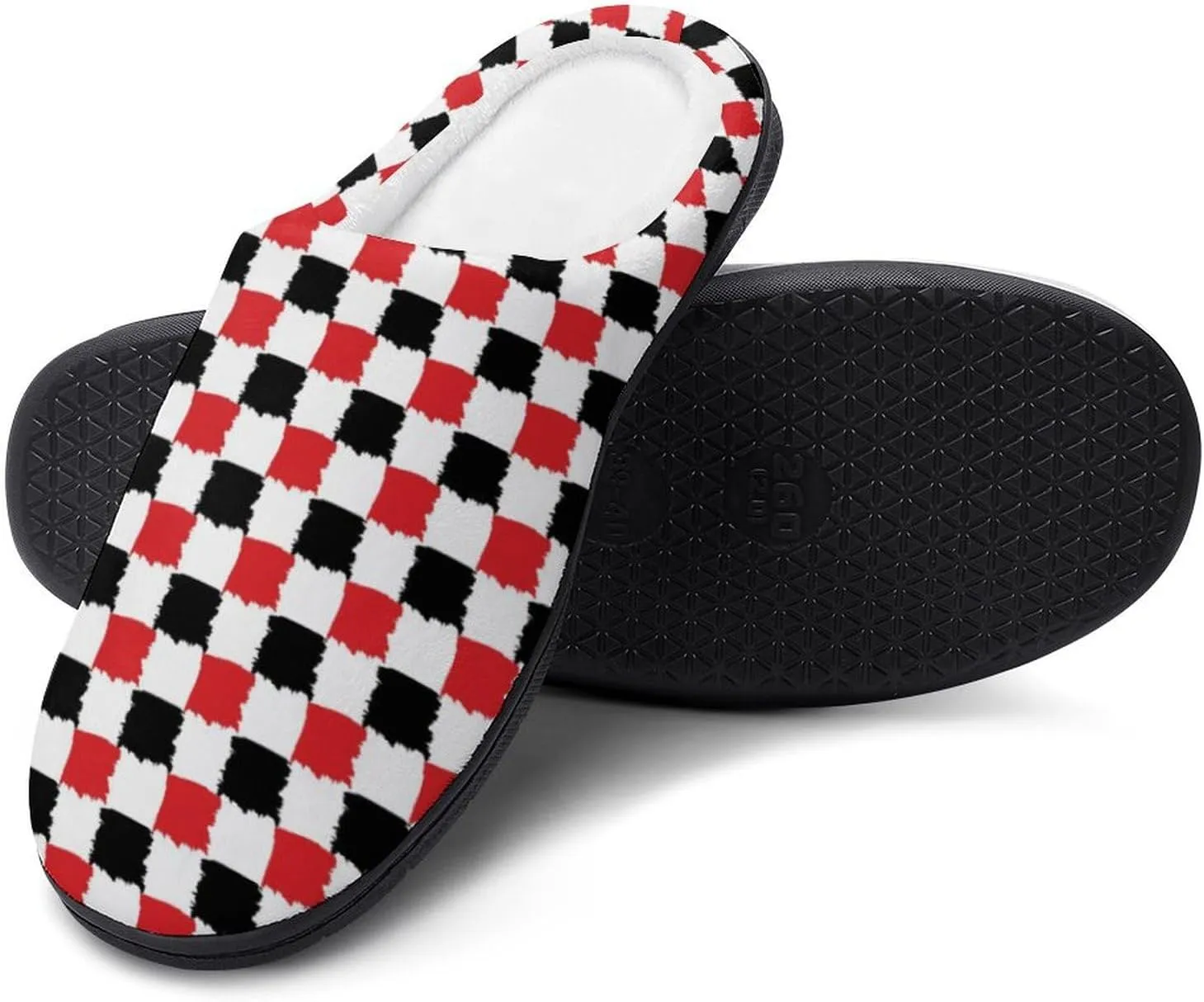 Halloween House Slippers For Woman Mens Memory Foam Bedroom Slippers Indoor Outdoor Slip-On Shoes Soft Fall Slippers