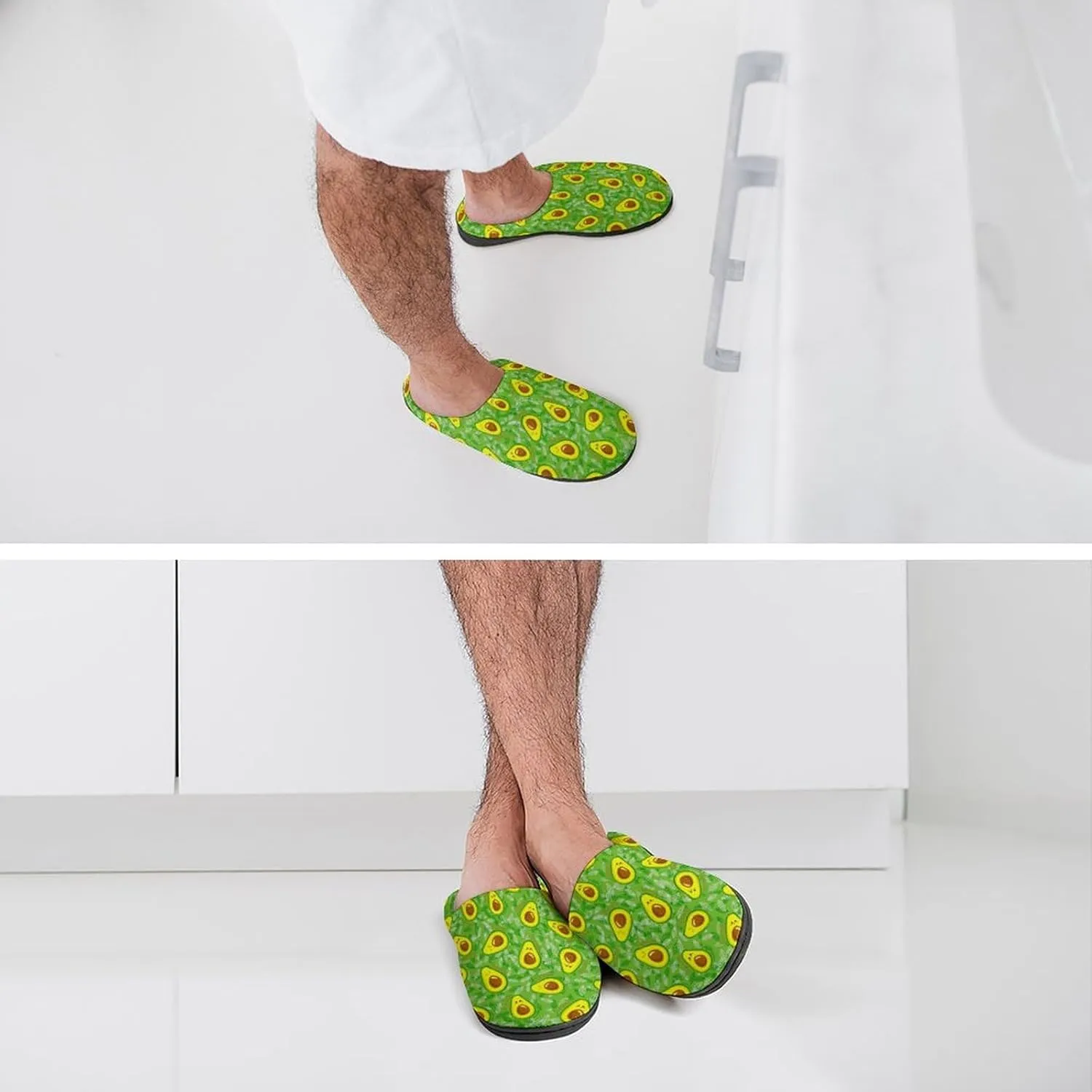Halloween Slippers For Women Warm Memory Foam Cotton House Slippers Clogs Slippers Slip-On Shoes Indoors Outdoor