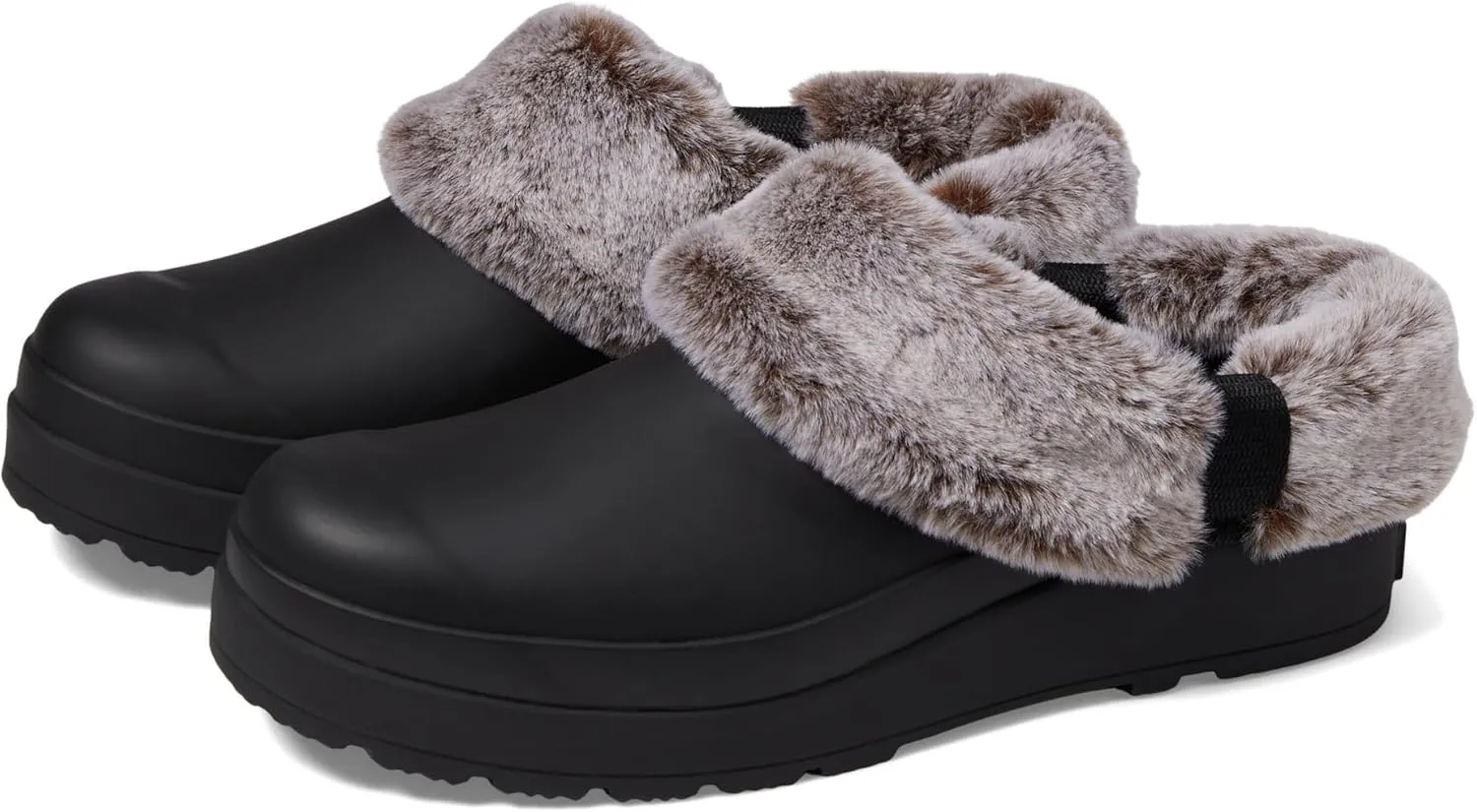 Hunter Play Faux Fur Clog