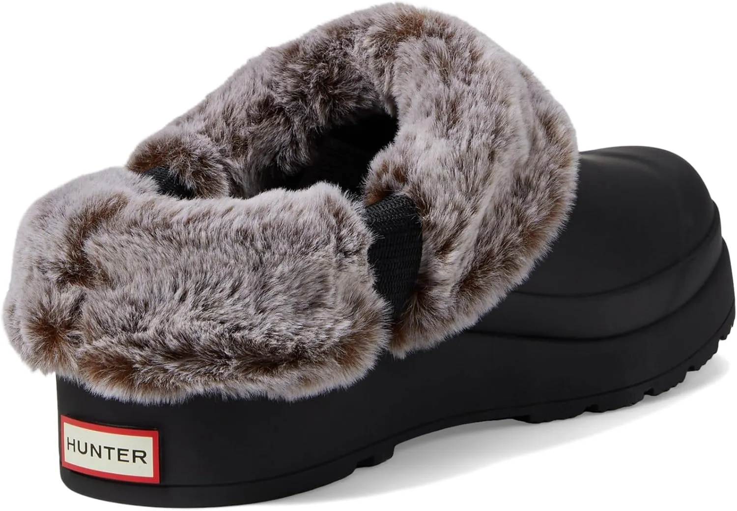 Hunter Play Faux Fur Clog