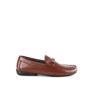 Hush Puppies Sepatu Loafer Pria Lucio Buckle Loafer In Brown