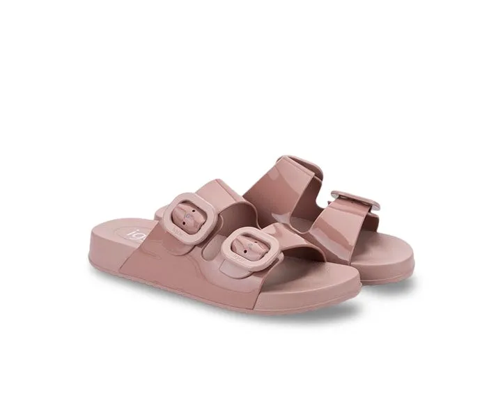 Igor Ladies Strap Mule Sandal Habanna Brillo S10334-010