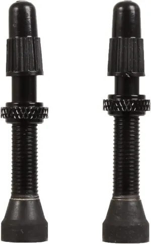 Industry Nine Tubeless Presta Valve Stem, 40mm (Pr) - Black - TKVABLK