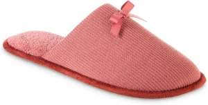 isotoner Womens Waffle Knit Clog Slippers