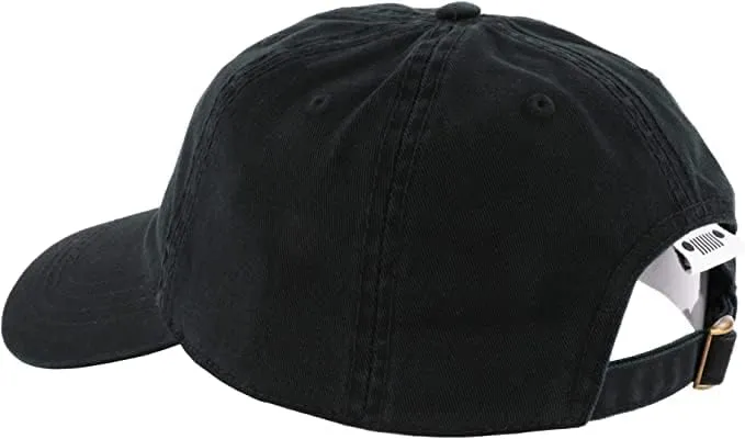 Jeep Hat Performance Parts Gear Logo Heavy Twill Baseball Cap