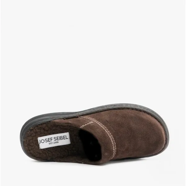 Josef Seibel MAX 67 Mens Leather Mules Brown