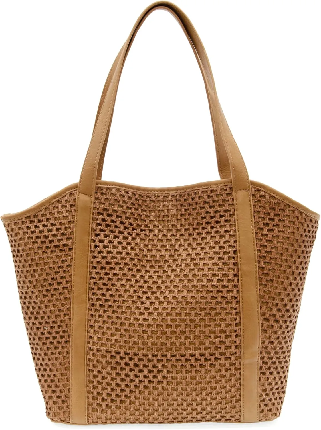 Joy Susan Women's Fashion Purse Haven Open Weave Tote Handbag