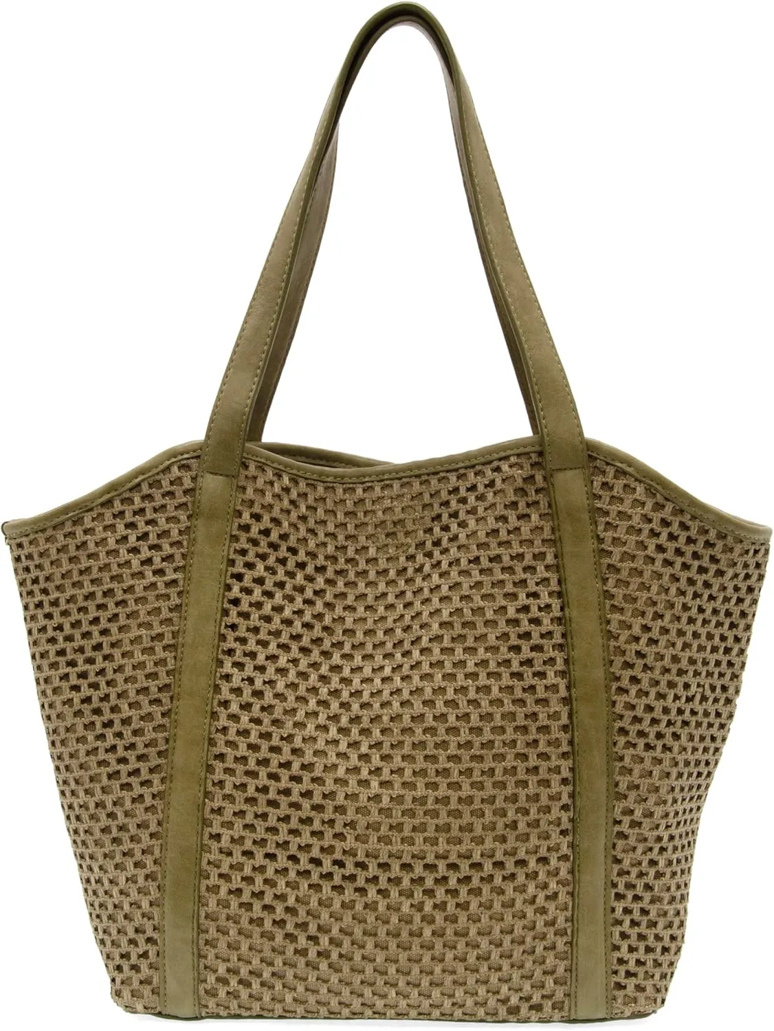 Joy Susan Women's Fashion Purse Haven Open Weave Tote Handbag