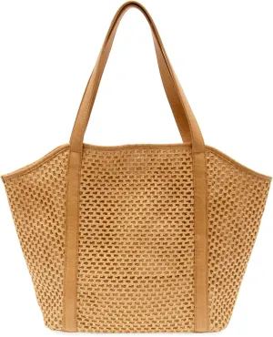 Joy Susan Women's Fashion Purse Haven Open Weave Tote Handbag