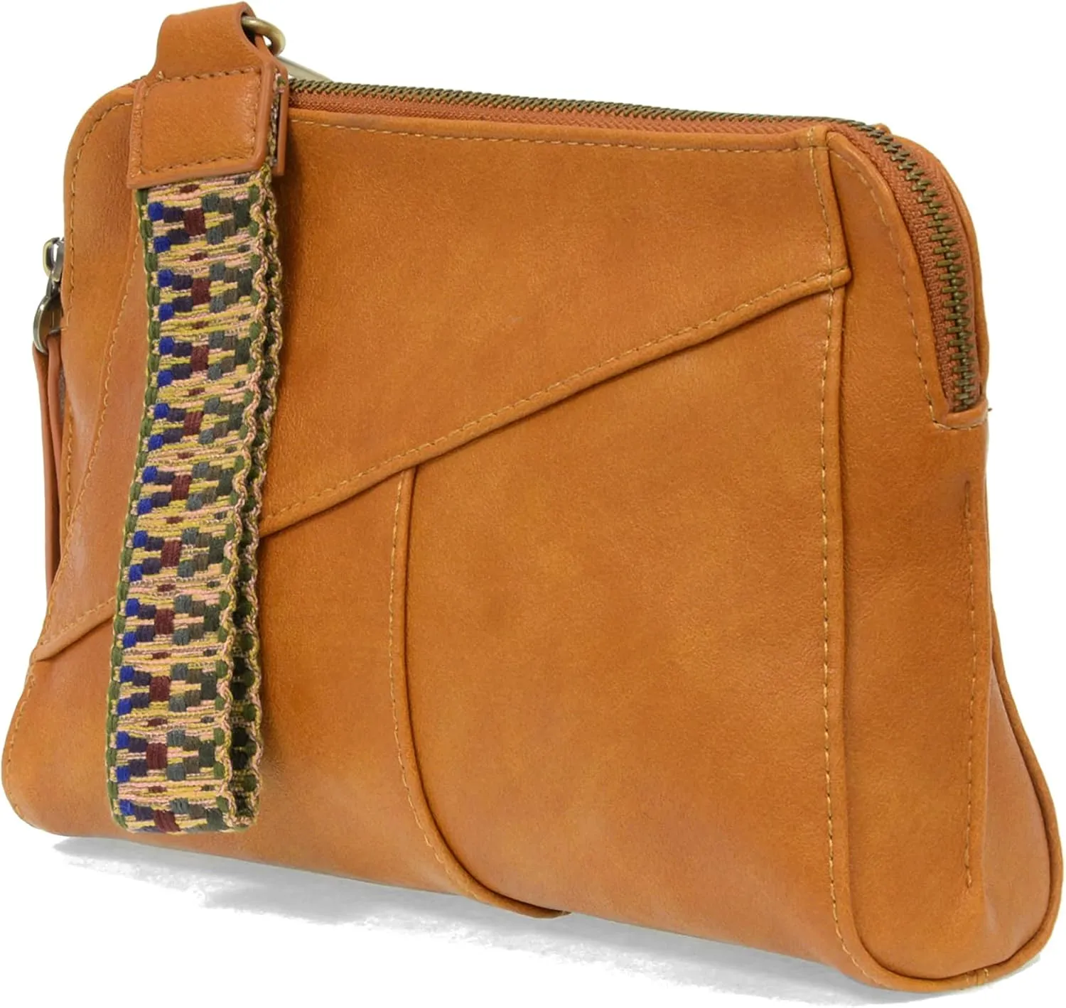 Joy Susan Woven Strap Crossbody: Gigi Wristlet