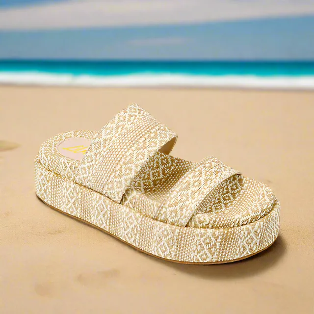 JUDD-1 Beige Natural Raffia
