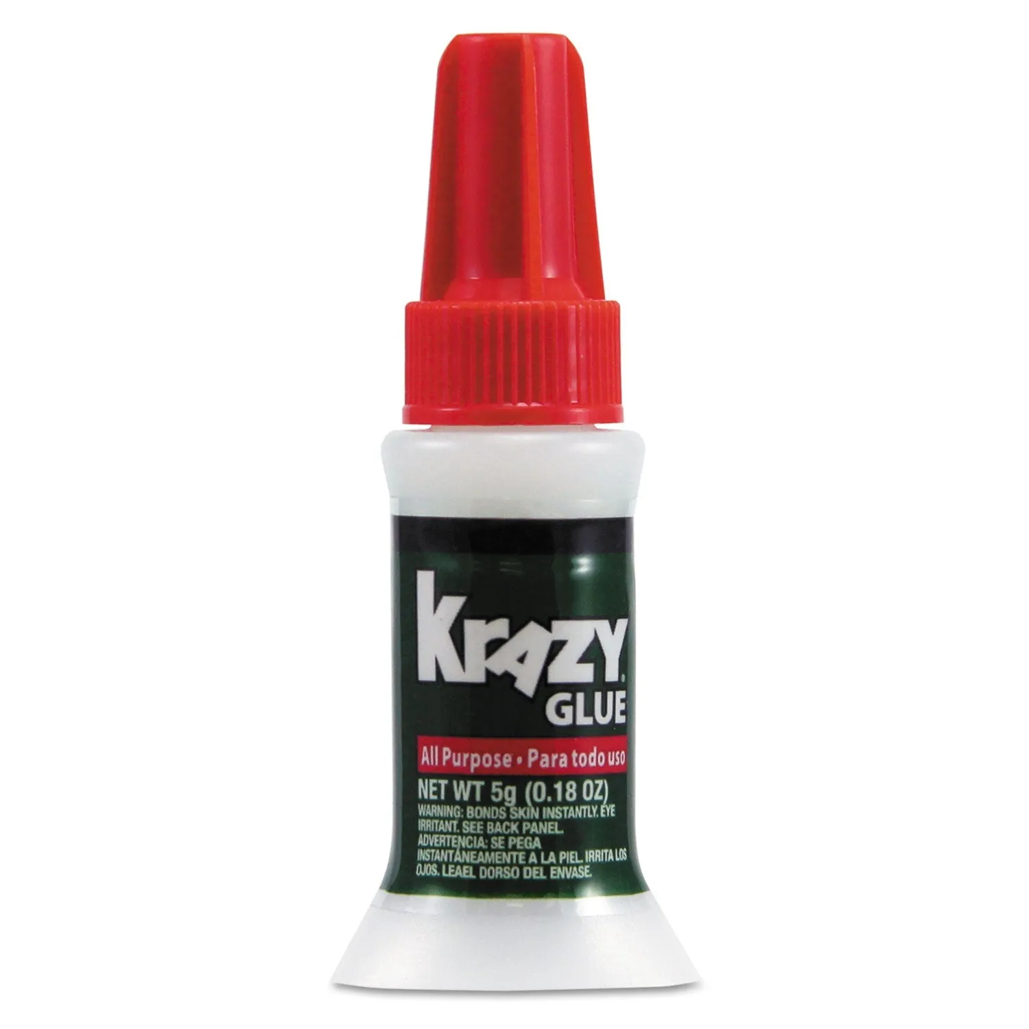 Krazy Glue® All Purpose Brush-On Krazy Glue, 0.17 Oz, Dries Clear