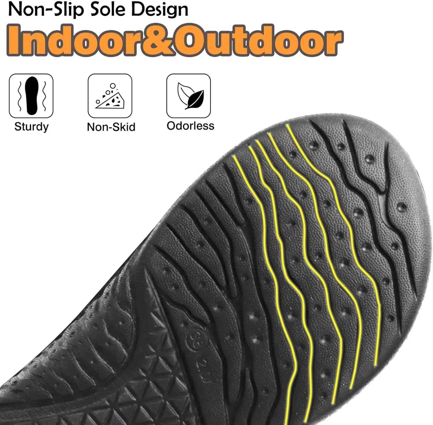 KuaiLu Womens Clog Slippers with Comfy Memory Foam